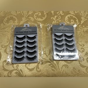 3D Faux Mink Eyelash Pack x2